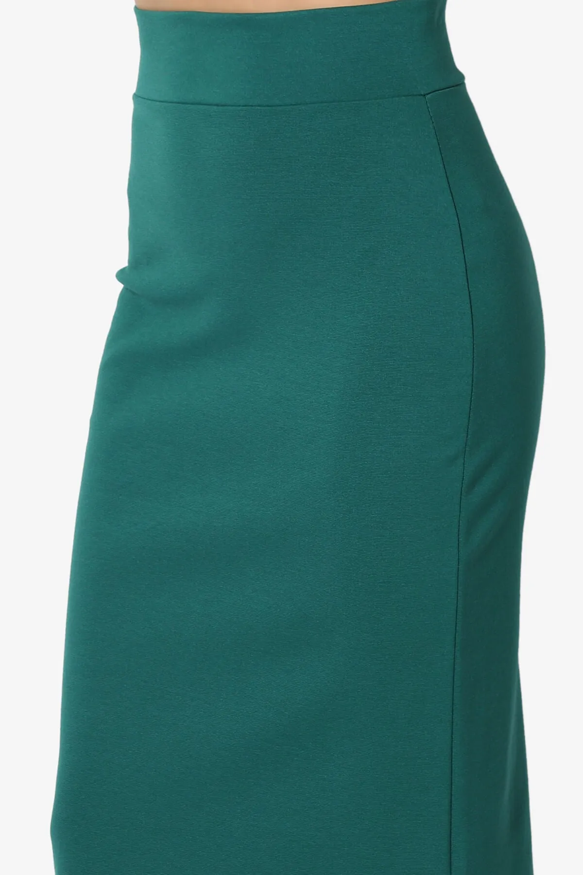 Carleta Mid Calf Pencil Skirt