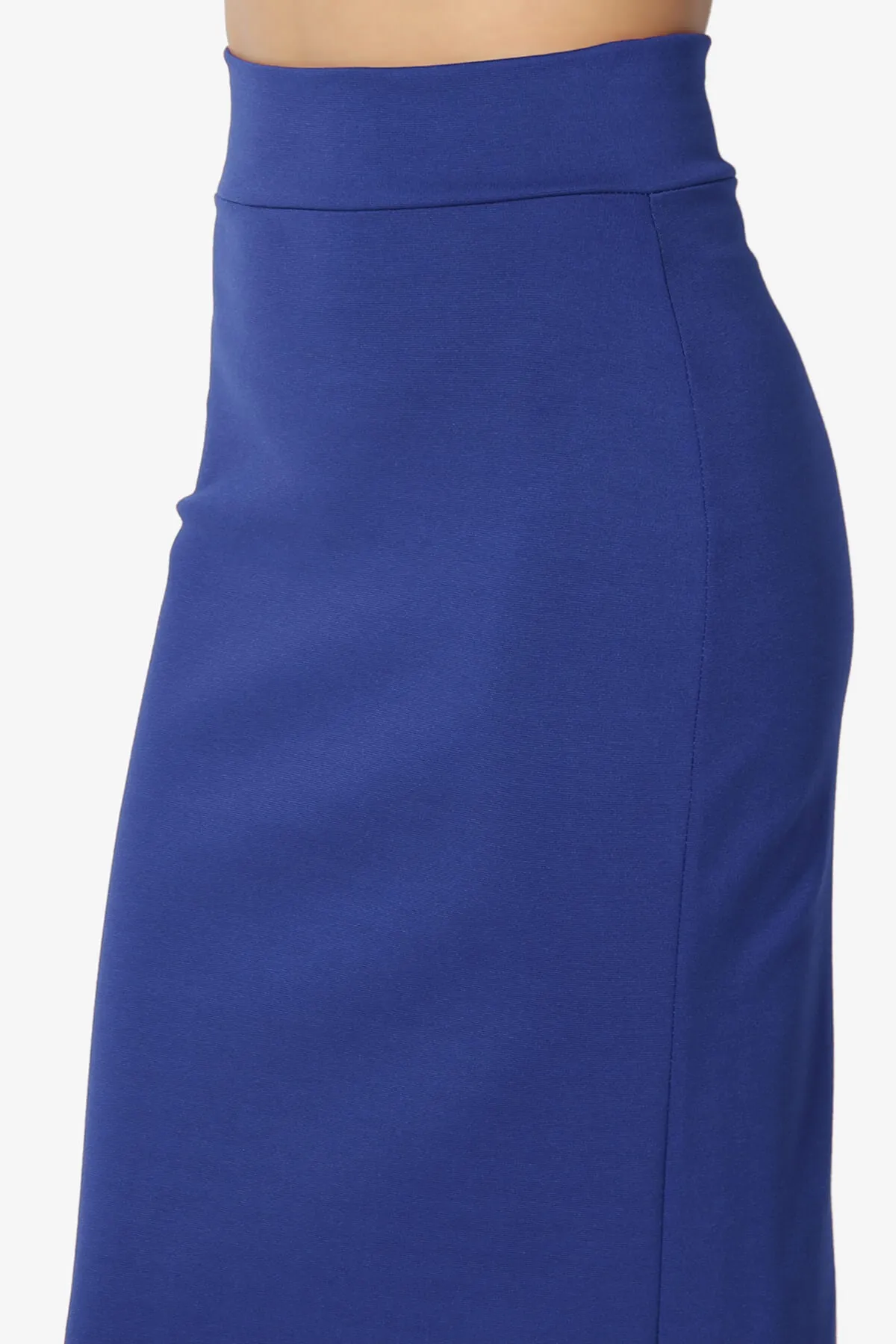 Carleta Mid Calf Pencil Skirt