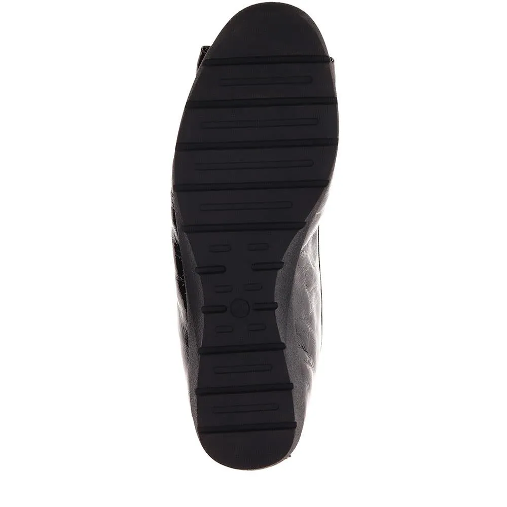Casual Leather Pumps - ESTIL40003 / 325 918