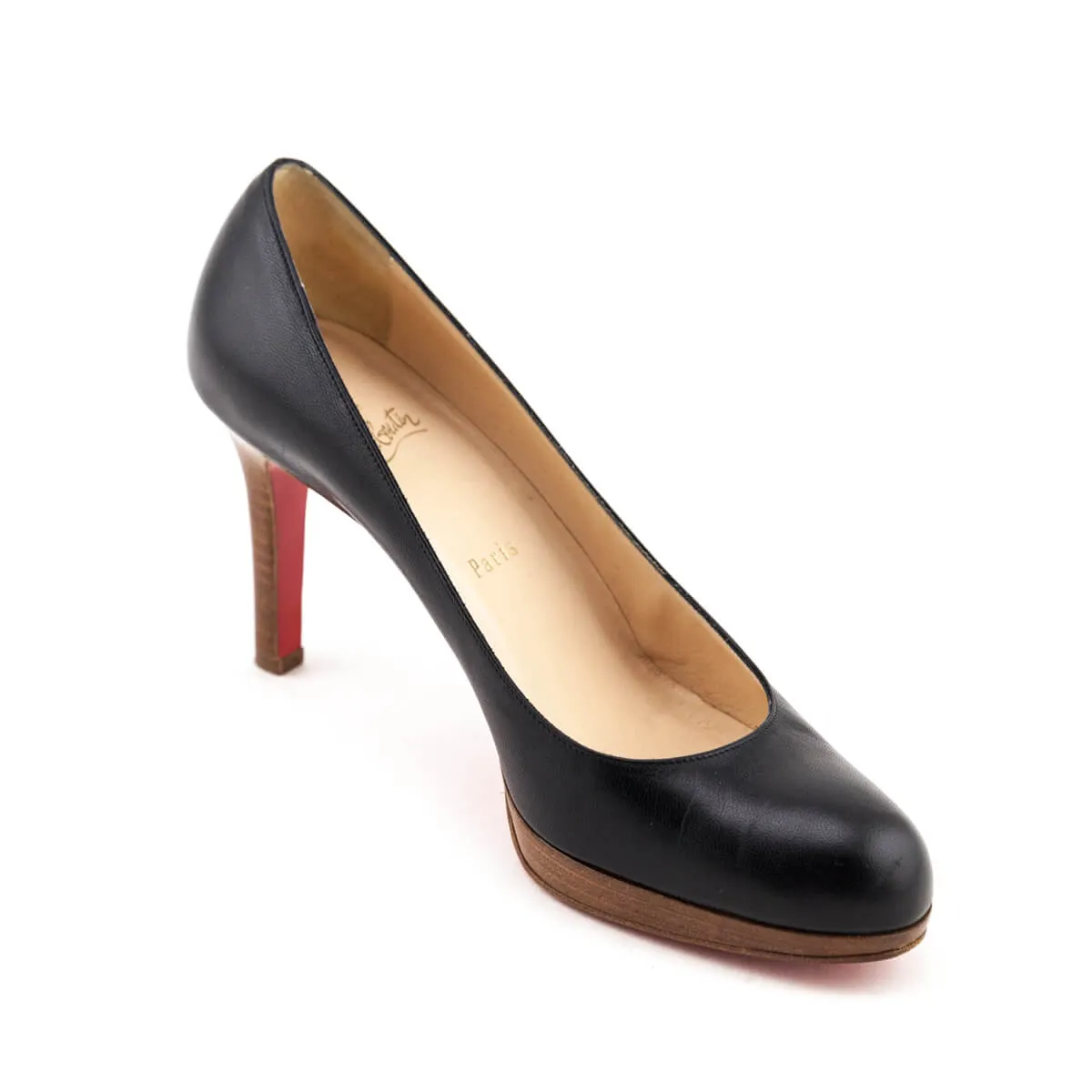 Christian Louboutin Black Platform Pumps Size US 9.5 | EU 39.5