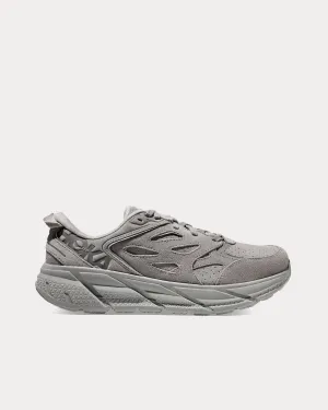 Clifton L Suede Limestone Running Shoes