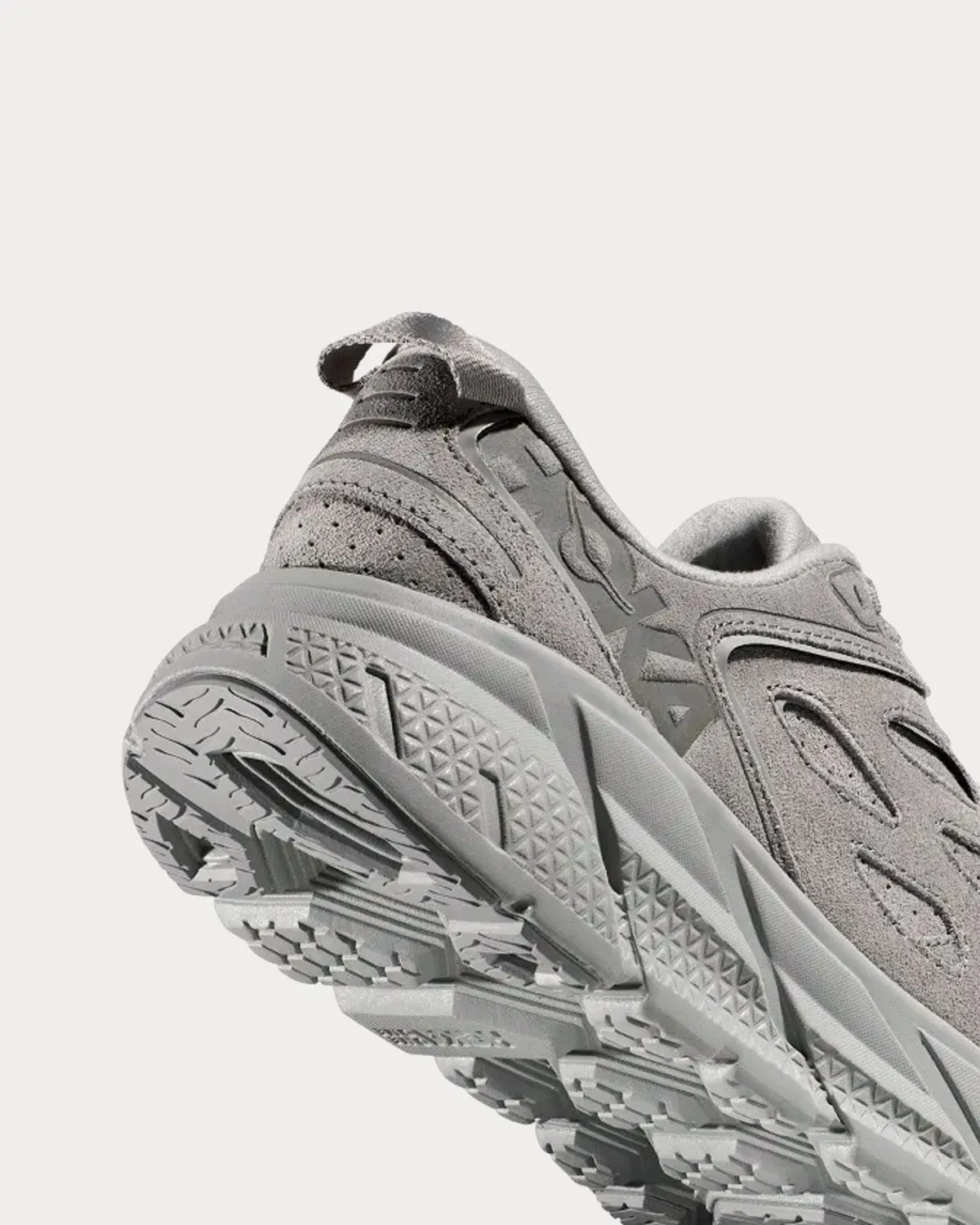 Clifton L Suede Limestone Running Shoes
