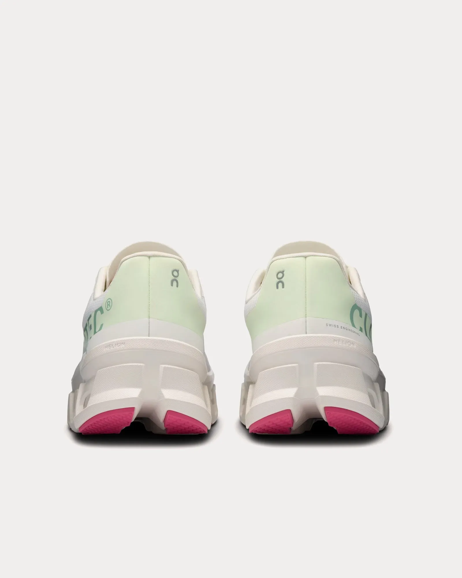 Cloudmonster White / Asphalt Running Shoes