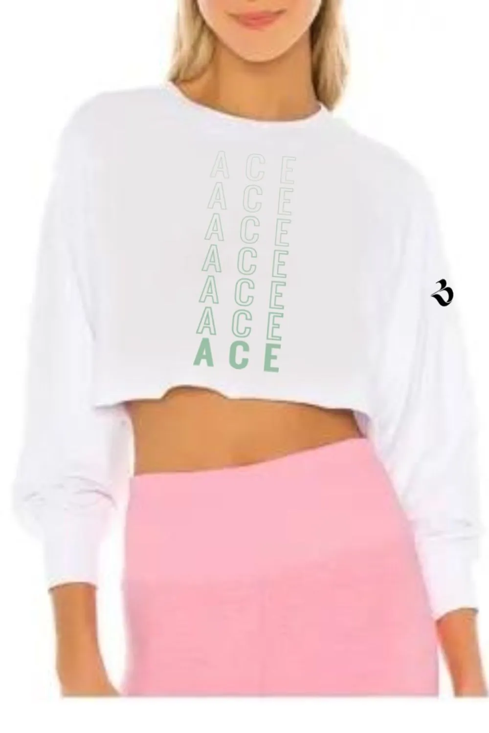 Full Sleeve Womens Crop Top