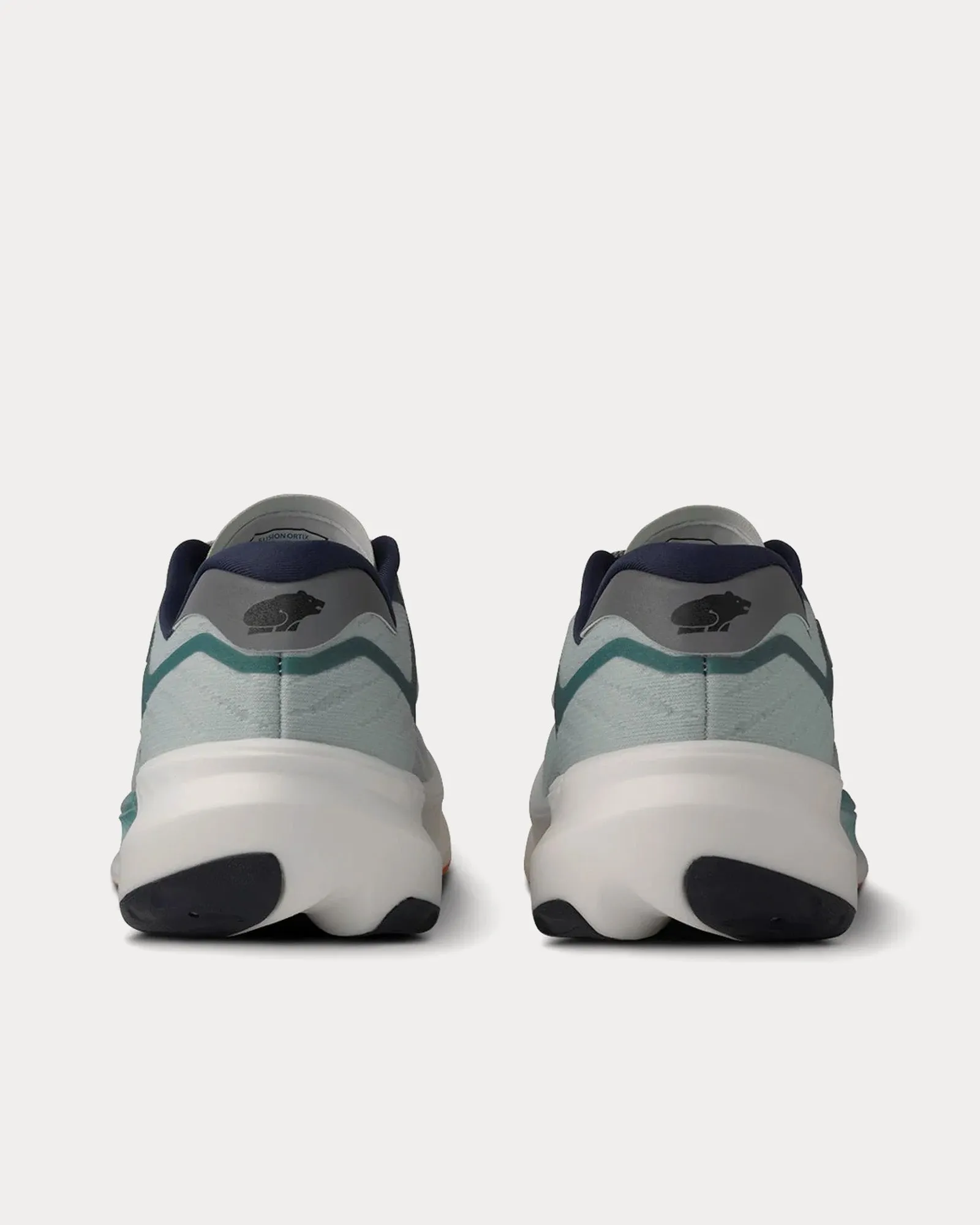 Fusion 4.0 Sky Grey / Green Flash Running Shoes