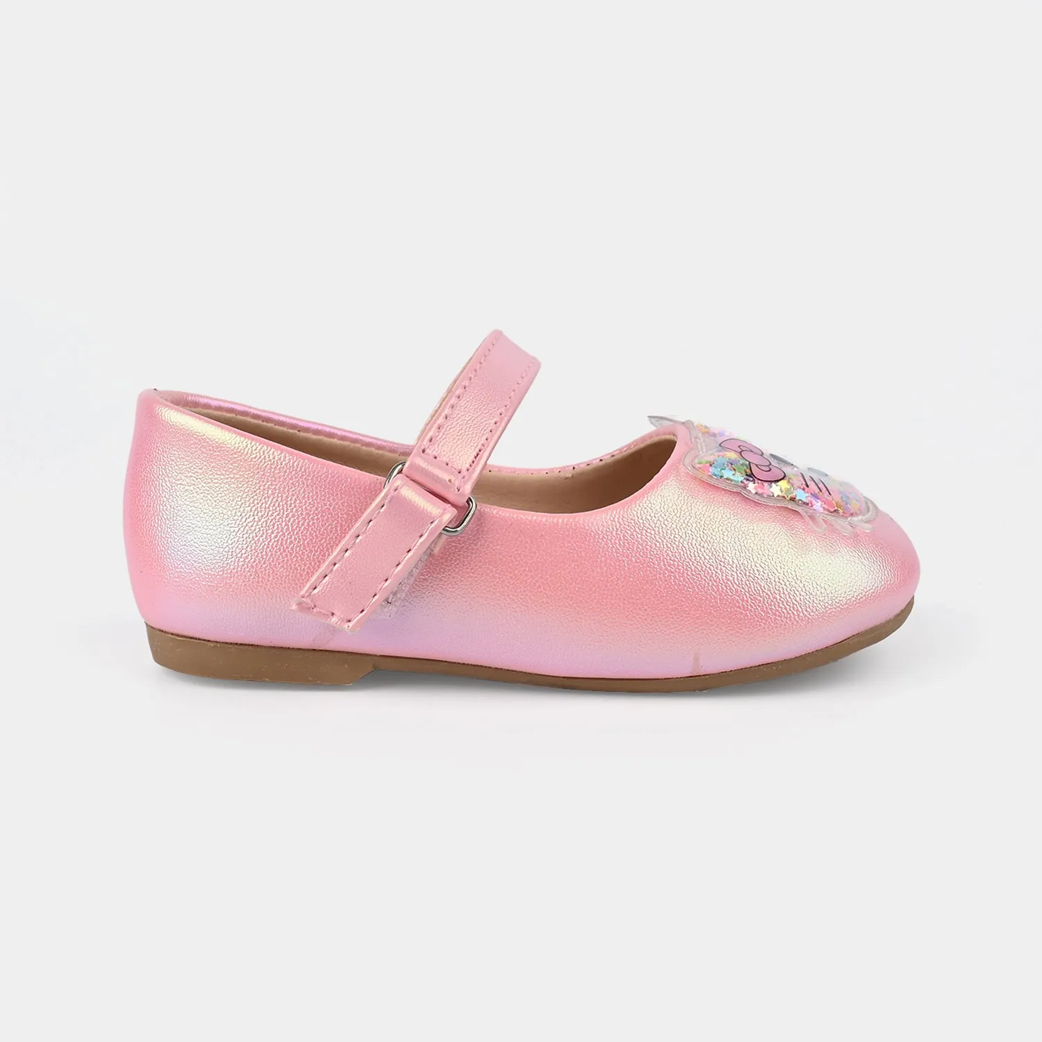 Girls Pumps 11-58-Pink