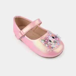 Girls Pumps 11-58-Pink