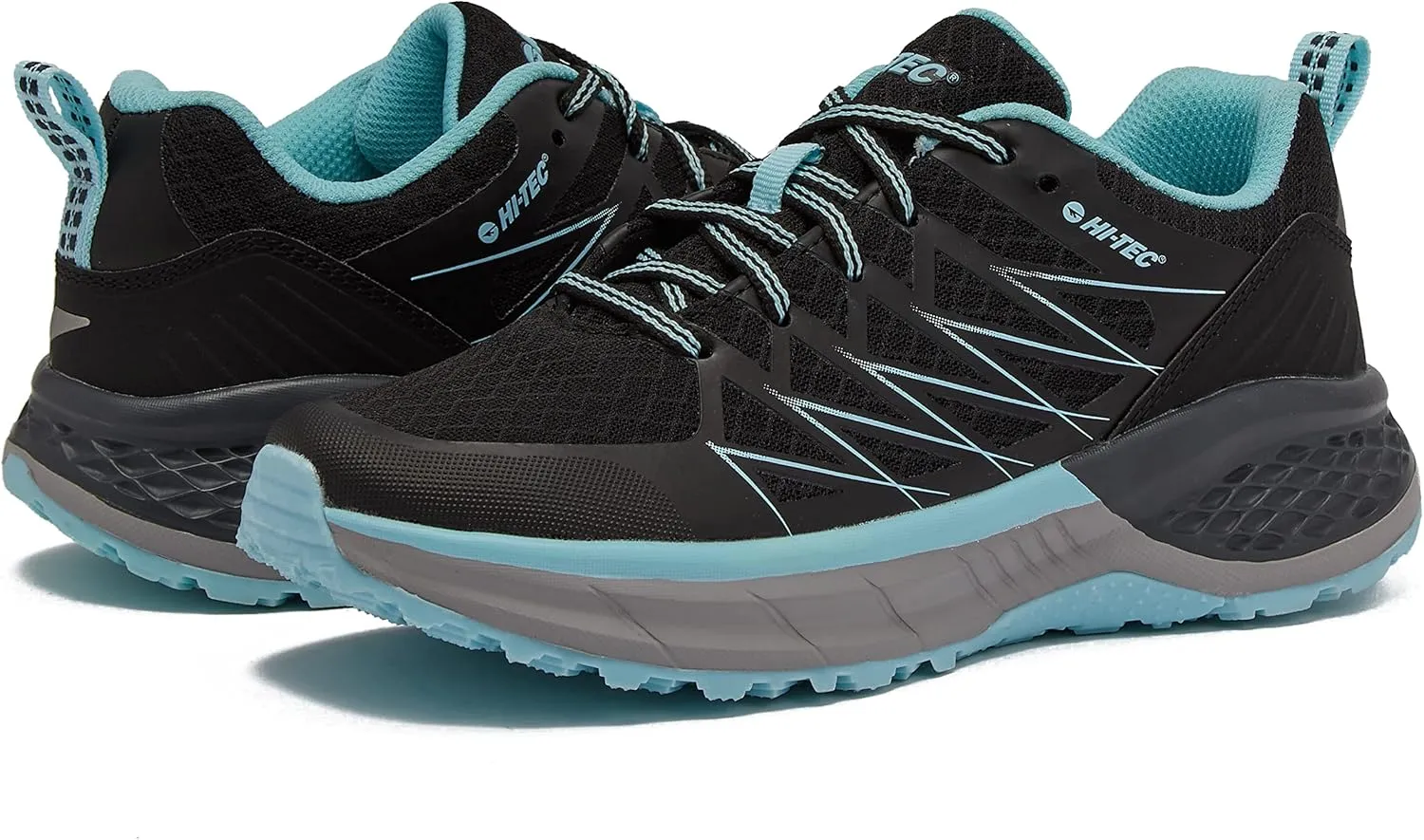 HI-TEC Destroyer Low Womens Running Shoes, Lightweight Mesh Athletic Sneakers for Women