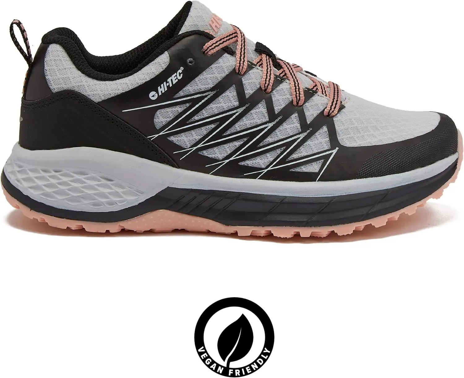 HI-TEC Destroyer Low Womens Running Shoes, Lightweight Mesh Athletic Sneakers for Women