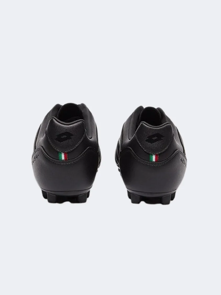 Lotto Stadio 705 Agm Men Football Shoes Black