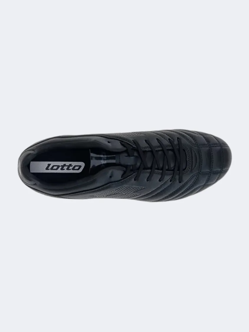 Lotto Stadio 705 Agm Men Football Shoes Black