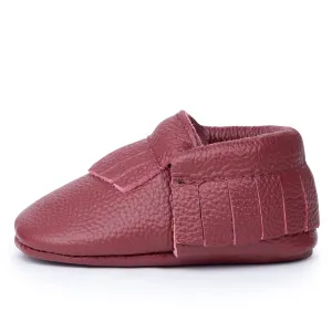 Merlot Baby Moccasins