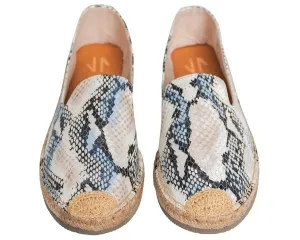 Silvia Cobos SOFIA Snake Print Slip Ons