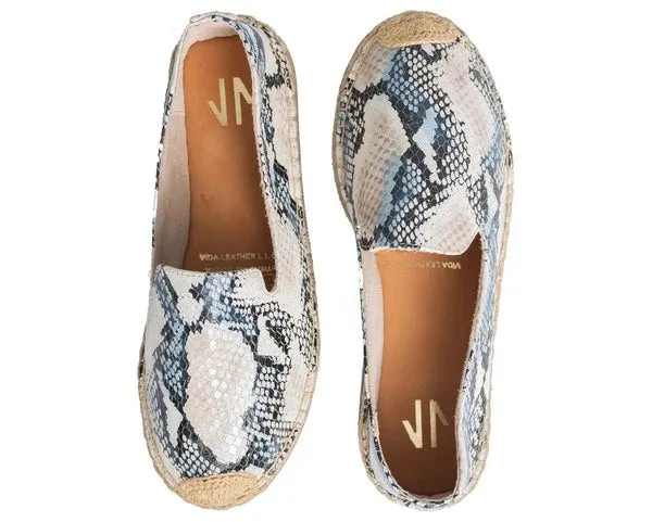 Silvia Cobos SOFIA Snake Print Slip Ons