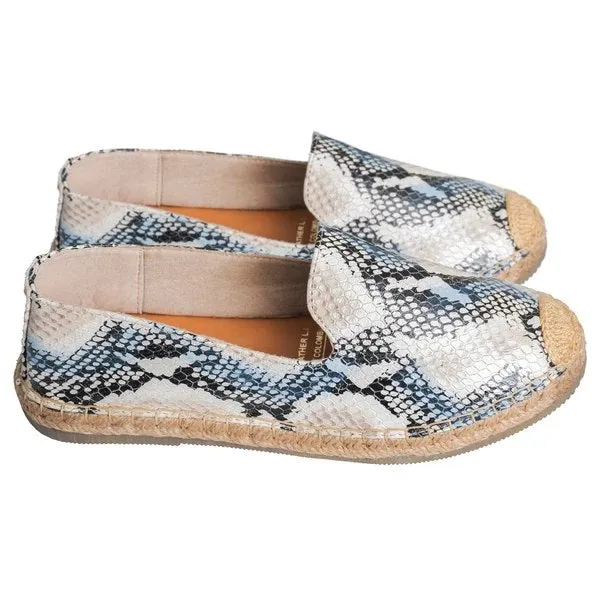 Silvia Cobos SOFIA Snake Print Slip Ons