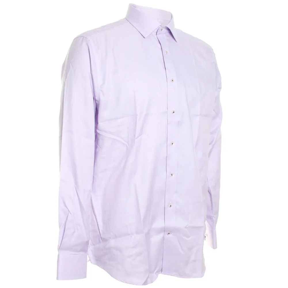 Solid Pique Dress Shirt