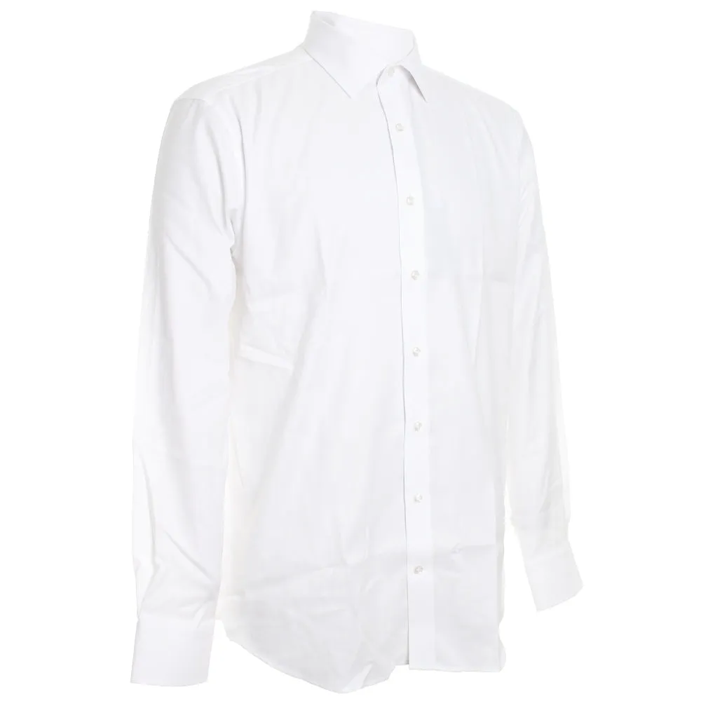 Solid Pique Dress Shirt