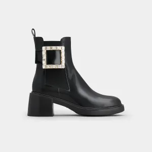 Viv' Rangers Strass Buckle Chelsea Bootie